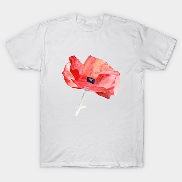 Poppy – summer is here T-Shirt by Elena Ehrenberg